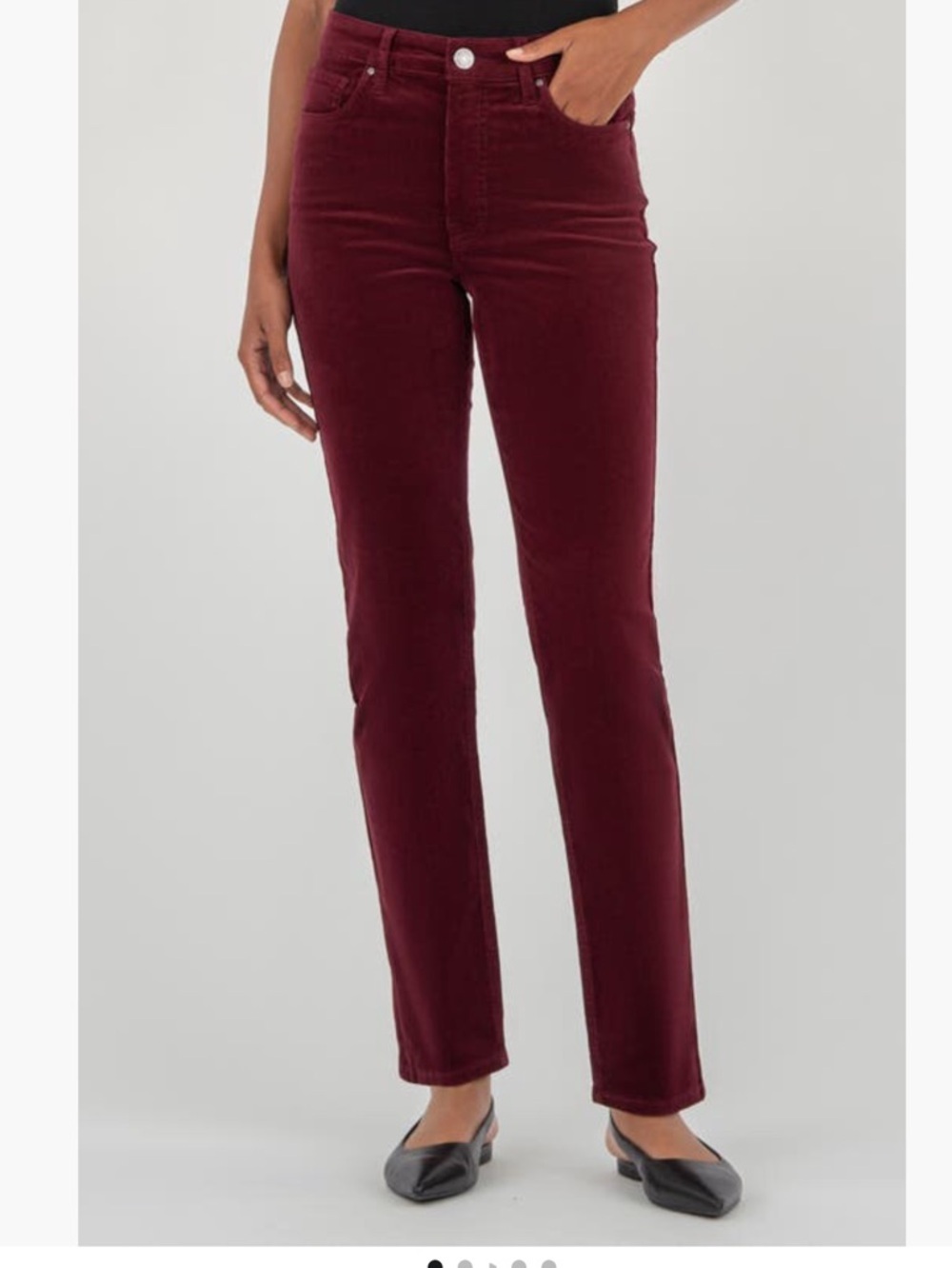 Kut from the Kloth Women's Rachael Mom Jeans Corduroy High Rise  Size 14